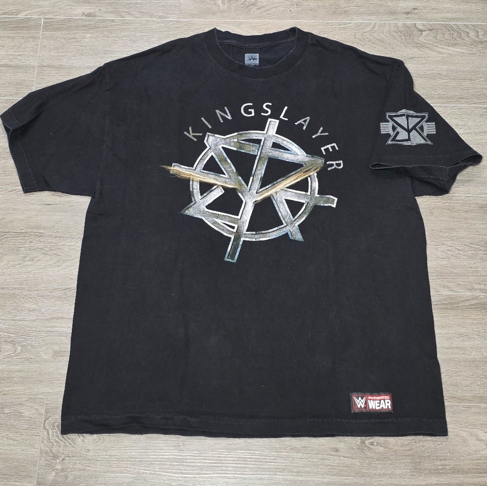 King Slayer Seth Rollings Tshirt Mens Size XL Burn It Down WWE Wrestling WWF